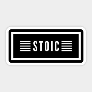 Stoic Sticker